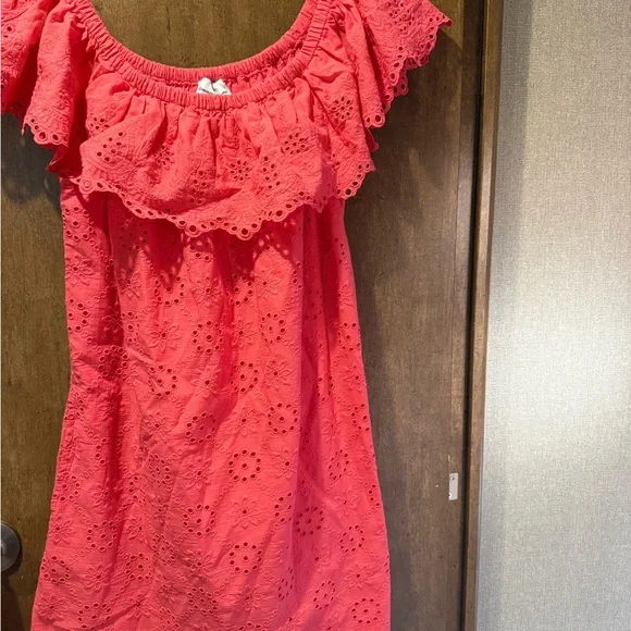 Tommy Bahama Coral midi dress. - Picture 3 of 4